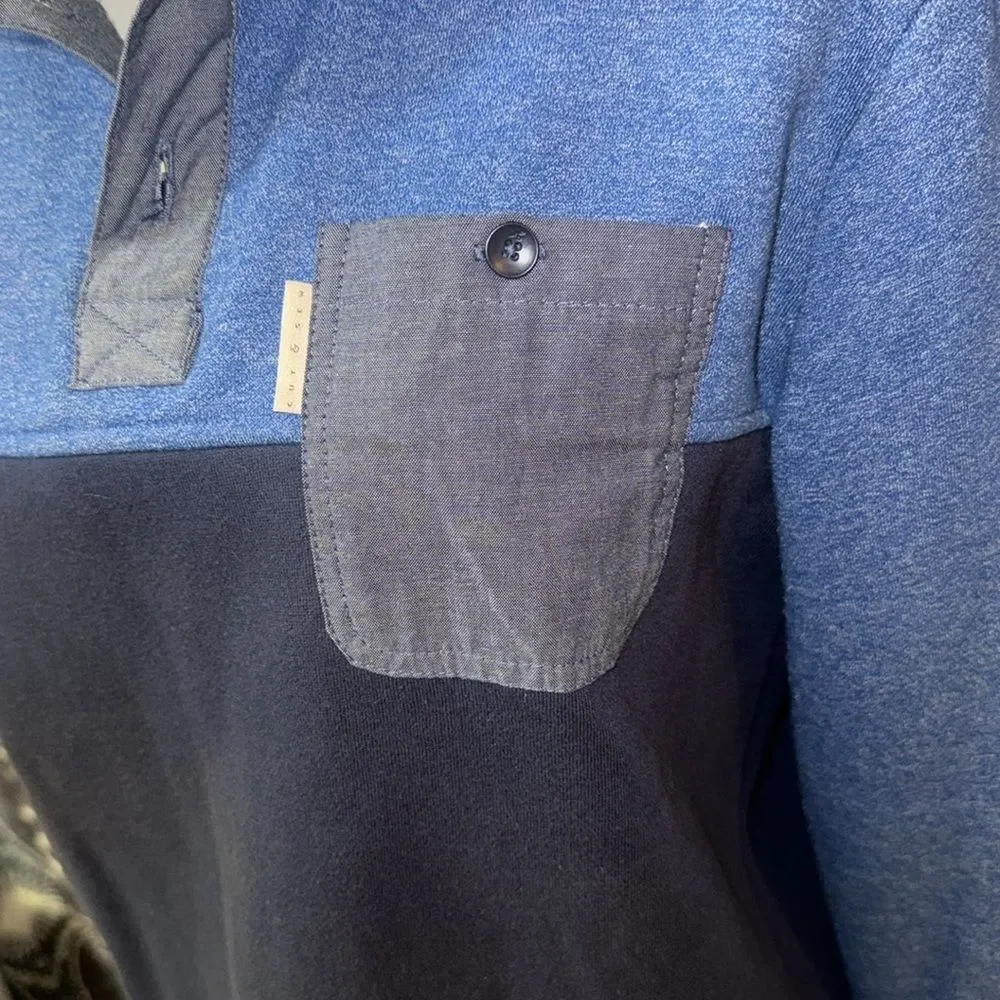 MARC ECKO Cut and Sew Blue Men’s Pullover Size Medium